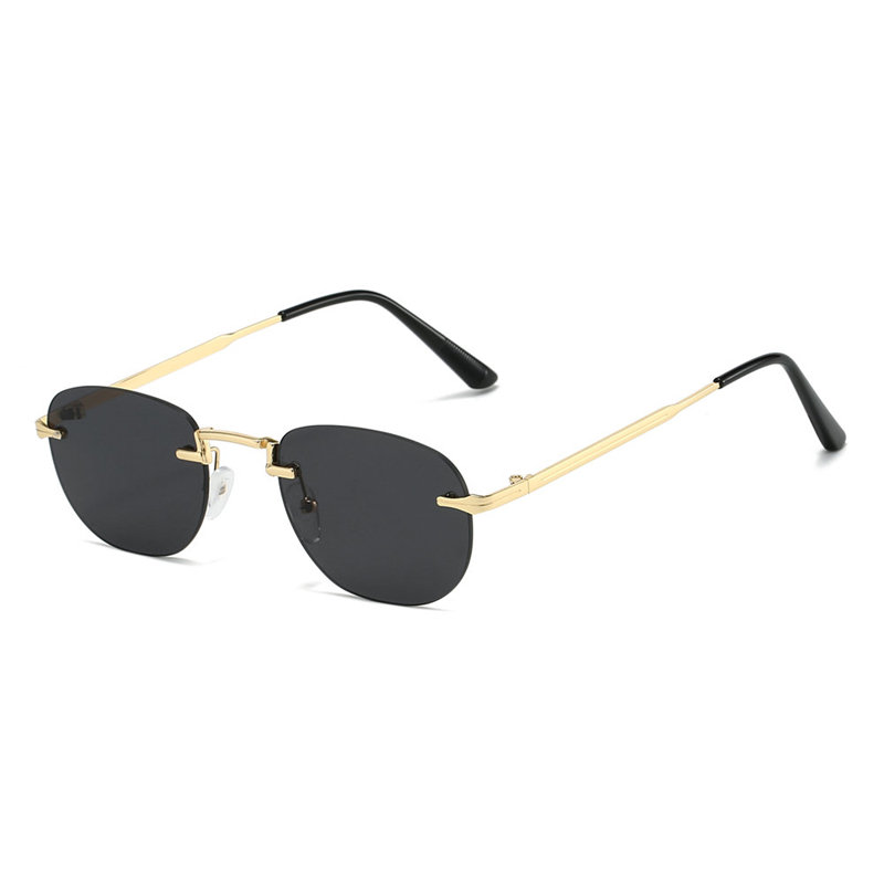 Circular Frameless Sunglasses