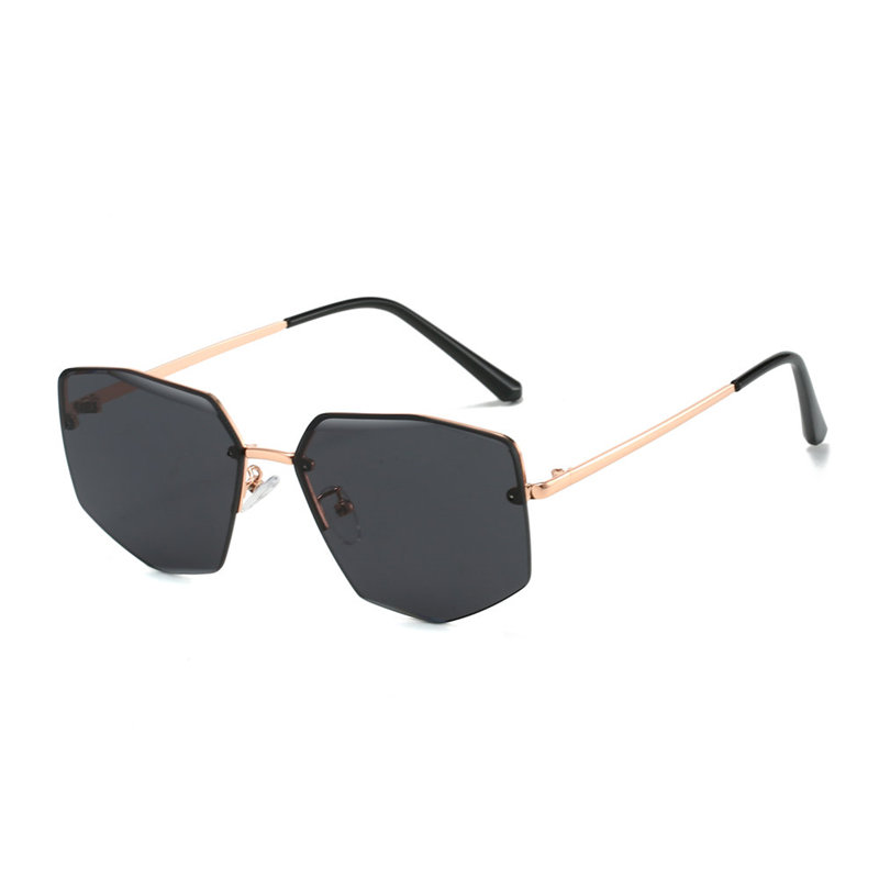 Polygonal Frameless Sunglasses